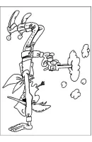 Lucky Luke kleurplaat 5
